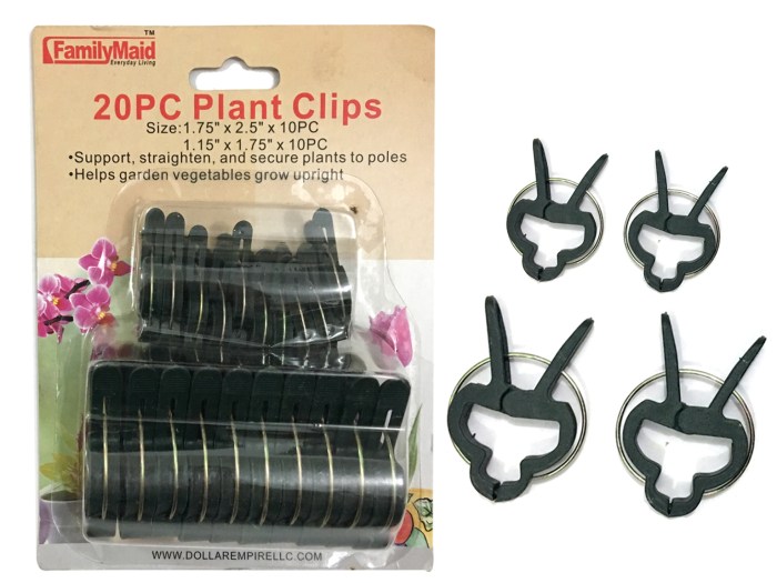 Dollar tree plant clips