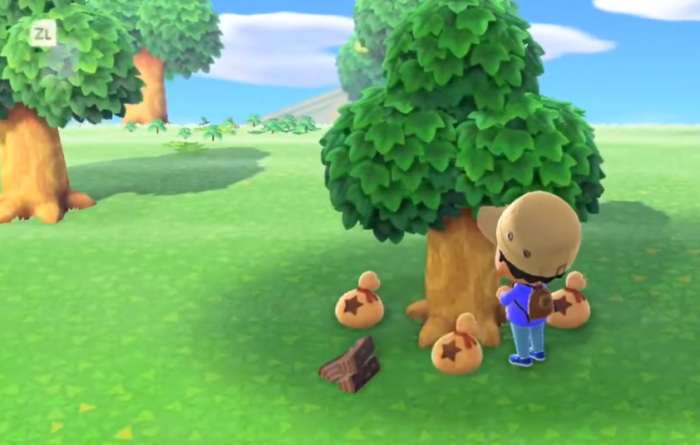 Plant money trees animal crossing