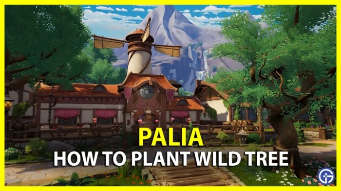 Plant 5 wild trees palia